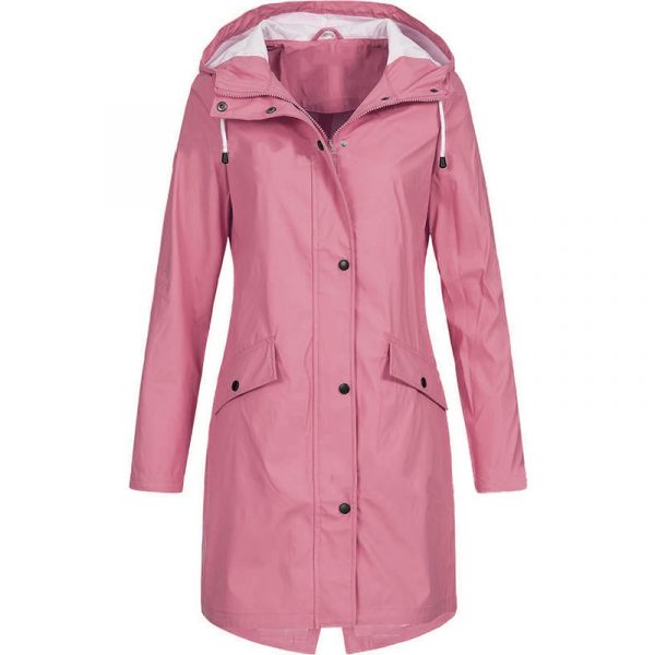 New autumn and winter collection of assault jackets outdoor hiking jackets medium to long women's windbreakers - Image 4