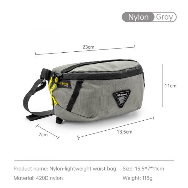 Hikeman Expandable Waist Bag – Lightweight Travel & Hiking Pack - Image 2