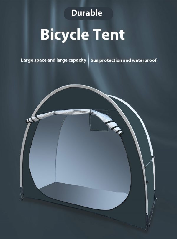 Outdoor Large Space Bicycle Storage Tent - Image 2