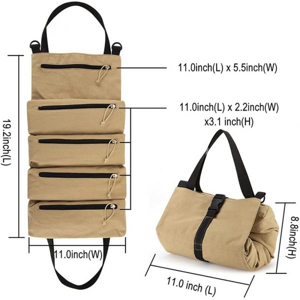 Multi-Purpose Roll Up Tool Bag - Image 4