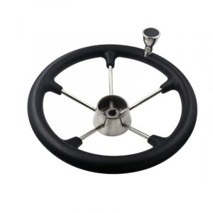 Harbor Force SS Steering – Stainless Steel Marine Steering Wheel